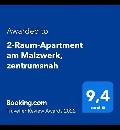 Apartamento 2-raum-apartment Am Malzwerk, Zentrumsnah Érfurt